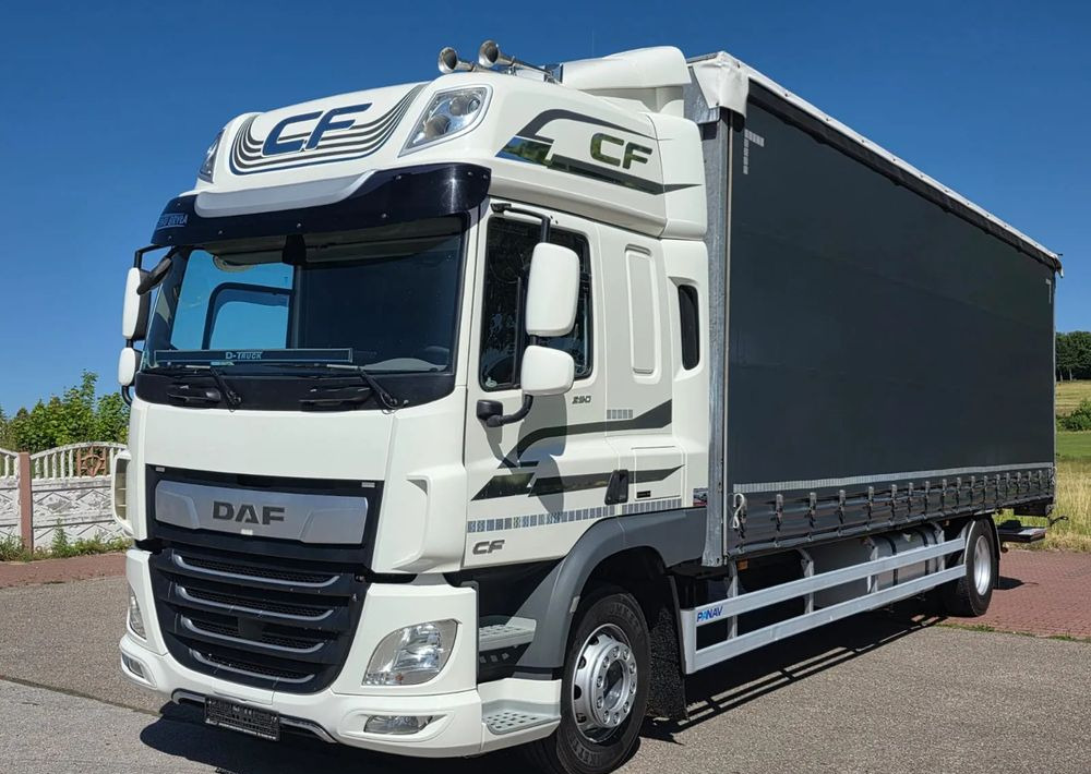 DAF CF290 / CF320 / FIRANKA / WINDA DHOLLANDIA / E6/ JEDEN WŁAŚCICIEL / SPROWADZONY / 22PALETY / 2019/ PODNOSZONY DACH / JAK NOWY - Xe tải thùng mui bạt: hình 1 DAF CF290 / CF320 / FIRANKA / WINDA DHOLLANDIA / E6/ JEDEN WŁAŚCICIEL / SPROWADZONY / 22PALETY / 2019/ PODNOSZONY DACH / JAK NOWY - Xe tải thùng mui bạt: hình 1