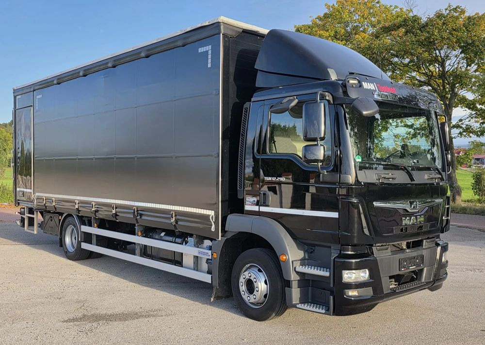 MAN TGM 12.290 / 15.290 / E6/ FIRANKA /BOCZNE DRZWI / BURTO-FIRANKA / 18PALET / WINDA / NISKI PRZEBIEG / 2018/ CAŁY NA PODUSZKACH / SERWISOWANY - Xe tải thùng mui bạt: hình 2 MAN TGM 12.290 / 15.290 / E6/ FIRANKA /BOCZNE DRZWI / BURTO-FIRANKA / 18PALET / WINDA / NISKI PRZEBIEG / 2018/ CAŁY NA PODUSZKACH / SERWISOWANY - Xe tải thùng mui bạt: hình 2