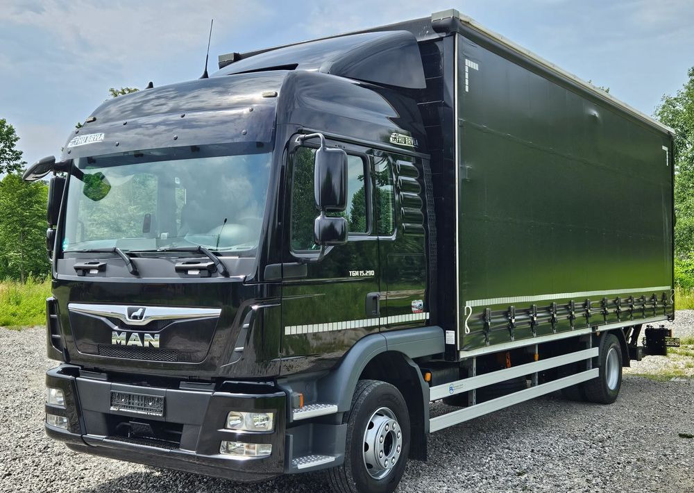 MAN TGM 15.290 / FIRANKA / 2019R / SPROWADZONY/ 7500 ŁADOWNOŚĆ / 18 PALET / E6 / JAK NOWY / WINDA / - Xe tải thùng mui bạt: hình 2 MAN TGM 15.290 / FIRANKA / 2019R / SPROWADZONY/ 7500 ŁADOWNOŚĆ / 18 PALET / E6 / JAK NOWY / WINDA / - Xe tải thùng mui bạt: hình 2