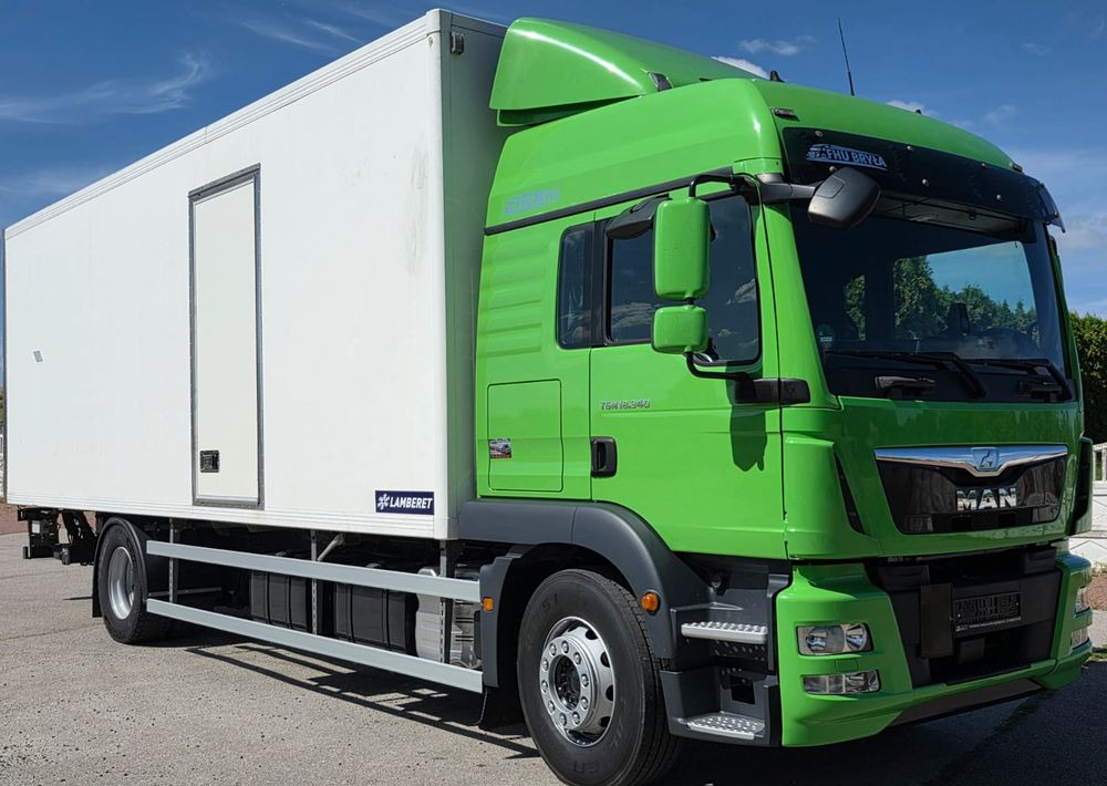 MAN TGM 18.340 / 18.290 / 15.290 / IZOTERMA / WINDA / 19PALET /E6 / SPROWADZONY / AUTOMAT / SYPIALKA / PIERWSZY WŁAŚCICIEL / BOCZNE DRZWI / STAN BARDZO DOBRY - Xe tải đông lạnh: hình 1 MAN TGM 18.340 / 18.290 / 15.290 / IZOTERMA / WINDA / 19PALET /E6 / SPROWADZONY / AUTOMAT / SYPIALKA / PIERWSZY WŁAŚCICIEL / BOCZNE DRZWI / STAN BARDZO DOBRY - Xe tải đông lạnh: hình 1