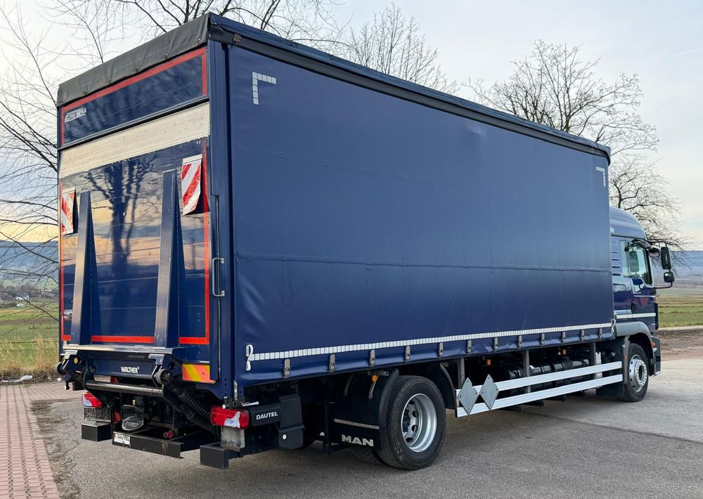 MAN TGM 18.340 / FIRANKA / SPROWADZONY / 9100 ŁADOWNOŚĆ / 18 PALET / E6 / WINDA / - Xe tải thùng mui bạt: hình 4 MAN TGM 18.340 / FIRANKA / SPROWADZONY / 9100 ŁADOWNOŚĆ / 18 PALET / E6 / WINDA / - Xe tải thùng mui bạt: hình 4