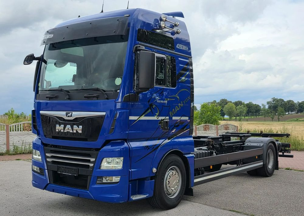 MAN TGX 18.430 / SPROWADZONY / DO ŻYWCA / 2020 / KLIMA POSTOJOWA / SERWISOWANY / JAK NOWY / NISKI PRZEBIEG / RAMA / BDF / E6 - Xe tải khung gầm: hình 1 MAN TGX 18.430 / SPROWADZONY / DO ŻYWCA / 2020 / KLIMA POSTOJOWA / SERWISOWANY / JAK NOWY / NISKI PRZEBIEG / RAMA / BDF / E6 - Xe tải khung gầm: hình 1