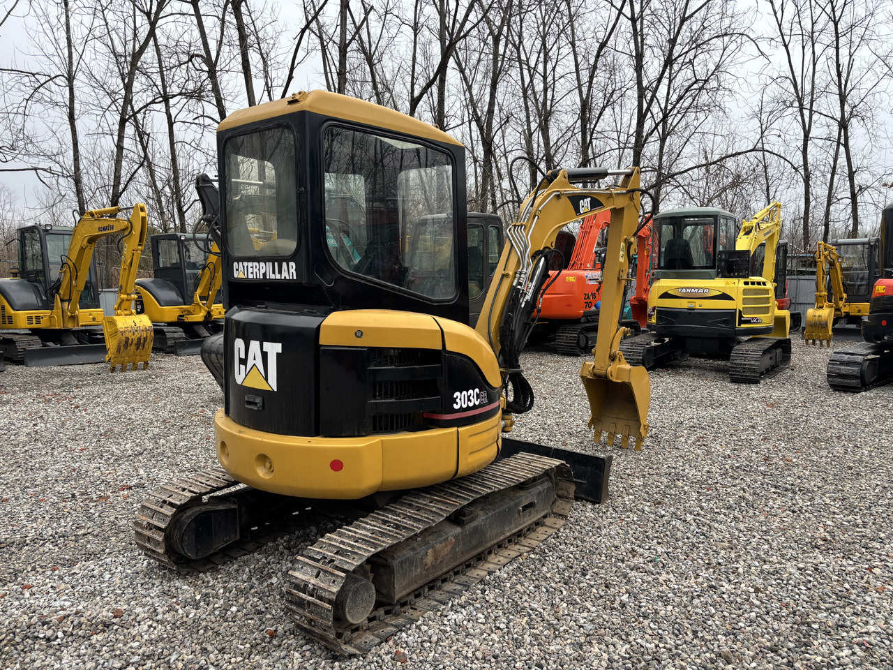 CAT 303 CR Caterpillar 303CCR imported excavator - Máy xúc mini: hình 4 CAT 303 CR Caterpillar 303CCR imported excavator - Máy xúc mini: hình 4