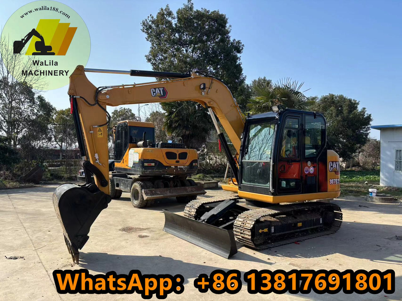 CAT 307E Caterpillar 307E2 - Máy xúc mini: hình 4 CAT 307E Caterpillar 307E2 - Máy xúc mini: hình 4