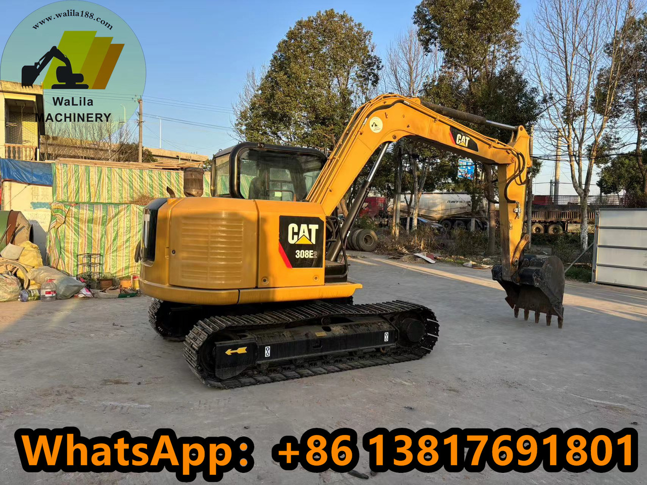 CAT 308 E 2 CR CAT308E2 CAT308E - Máy xúc mini: hình 1 CAT 308 E 2 CR CAT308E2 CAT308E - Máy xúc mini: hình 1
