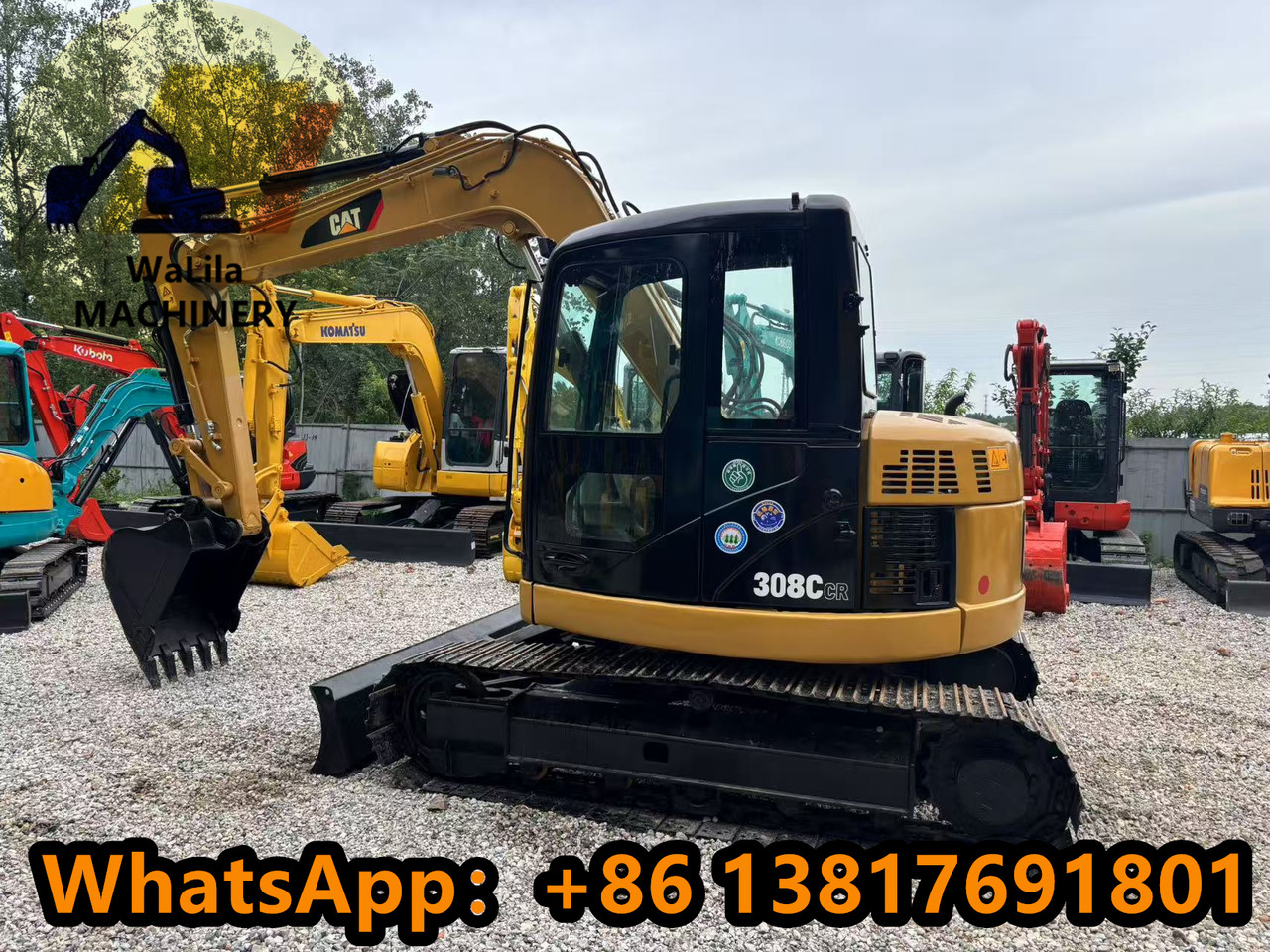 CAT CAT 308CCR - Máy xúc mini: hình 1 CAT CAT 308CCR - Máy xúc mini: hình 1