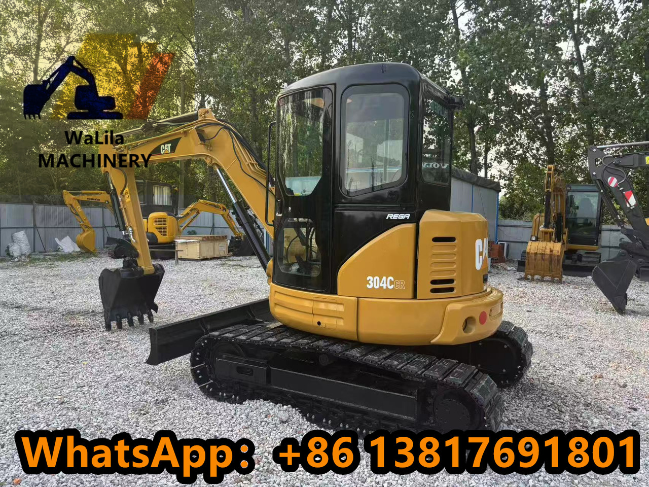 CATERPILLAR 304CCR - Máy xúc mini: hình 3 CATERPILLAR 304CCR - Máy xúc mini: hình 3
