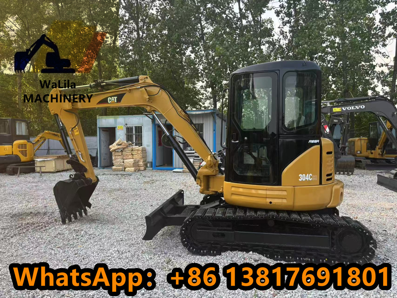 CATERPILLAR CAT304CCR - Máy xúc mini: hình 1 CATERPILLAR CAT304CCR - Máy xúc mini: hình 1