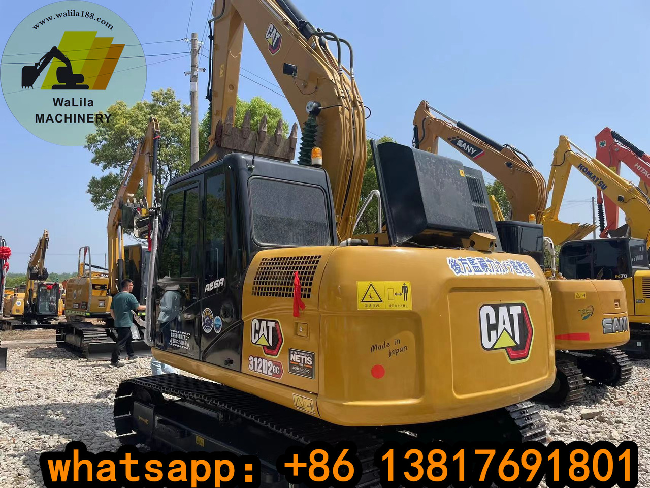 CATERPILLAR CAT312DL - Máy xúc bánh xích: hình 2 CATERPILLAR CAT312DL - Máy xúc bánh xích: hình 2