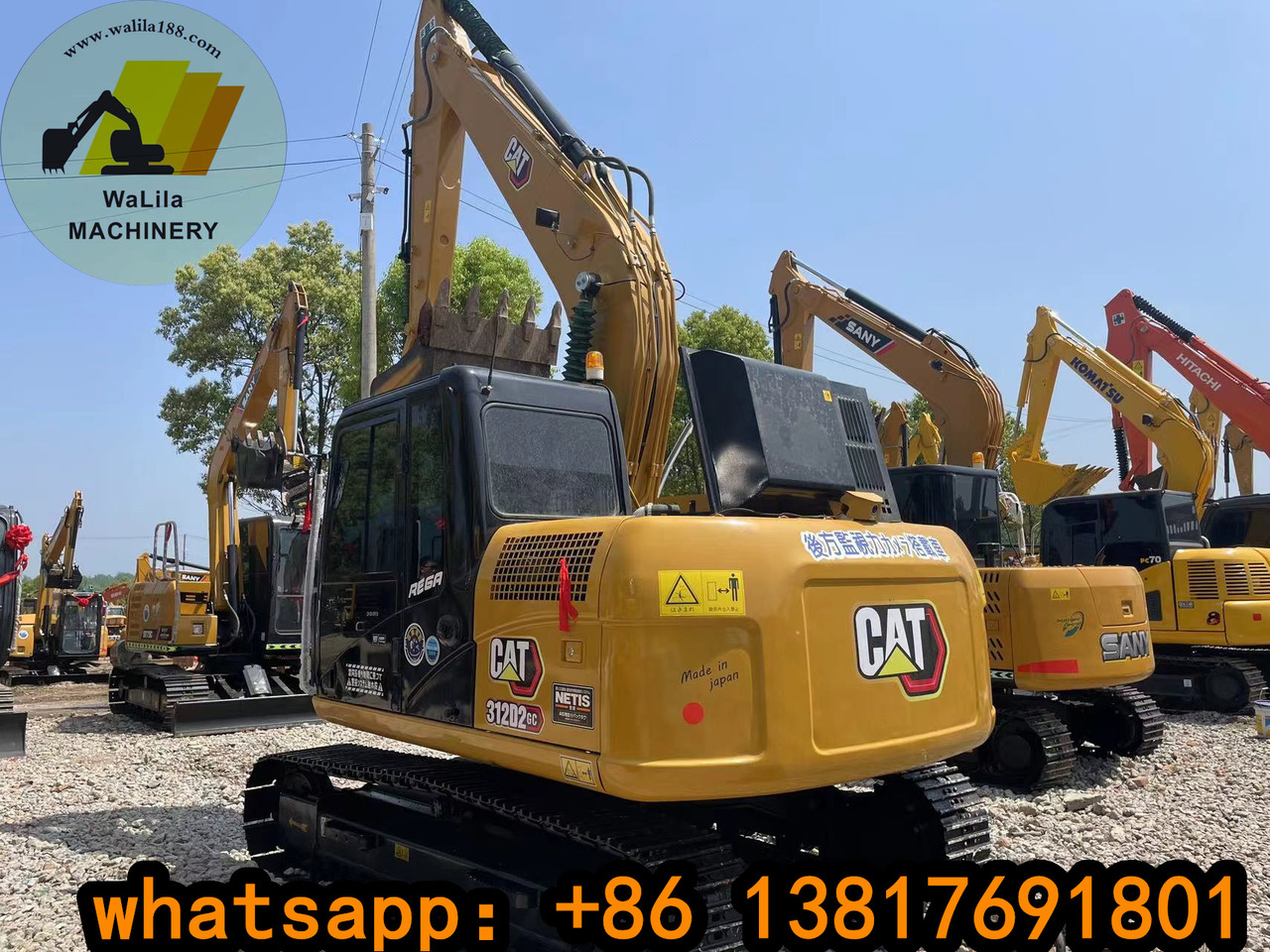 CATERPILLAR CAT312DL - Máy xúc bánh xích: hình 1 CATERPILLAR CAT312DL - Máy xúc bánh xích: hình 1