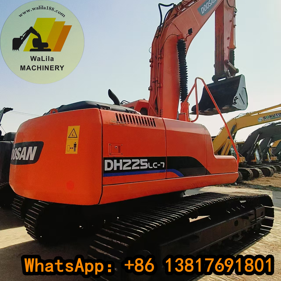DOOSAN DH225 - Máy xúc bánh xích: hình 1 DOOSAN DH225 - Máy xúc bánh xích: hình 1