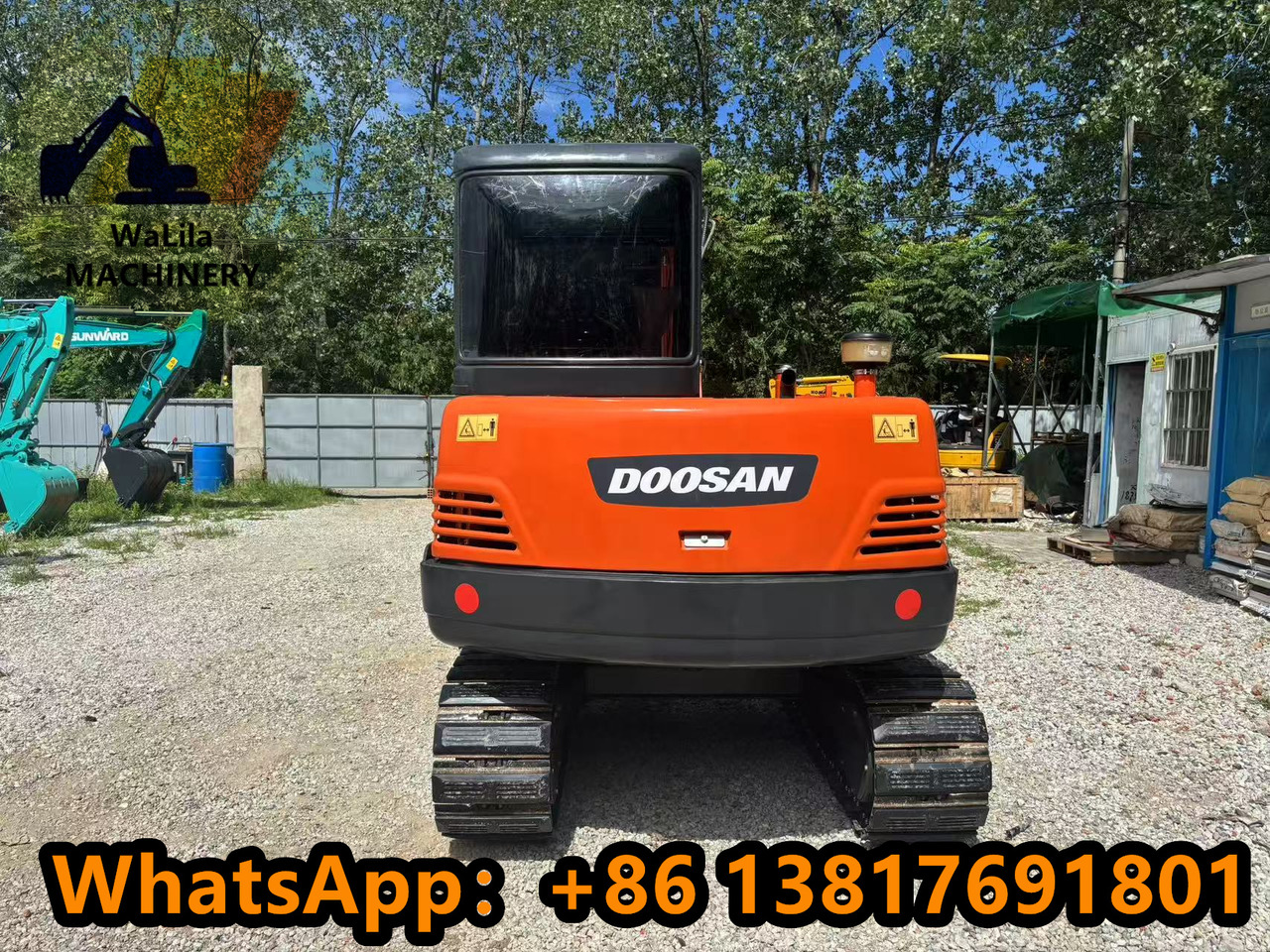 Doosan DH 55-7 DH55 (Good) - Máy xúc mini: hình 3 Doosan DH 55-7 DH55 (Good) - Máy xúc mini: hình 3