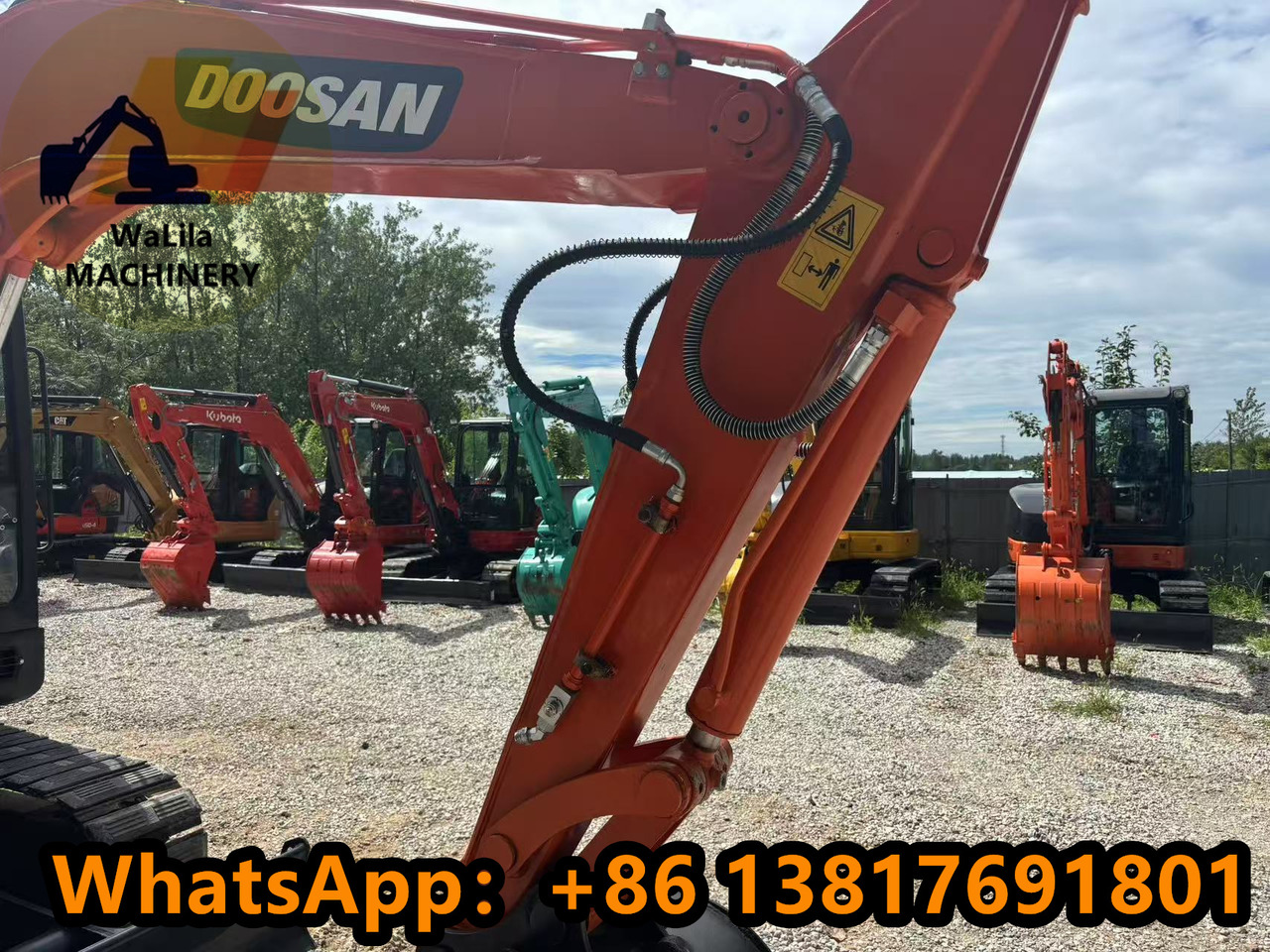 Doosan DH 55-7 DH55 (Good) - Máy xúc mini: hình 5 Doosan DH 55-7 DH55 (Good) - Máy xúc mini: hình 5