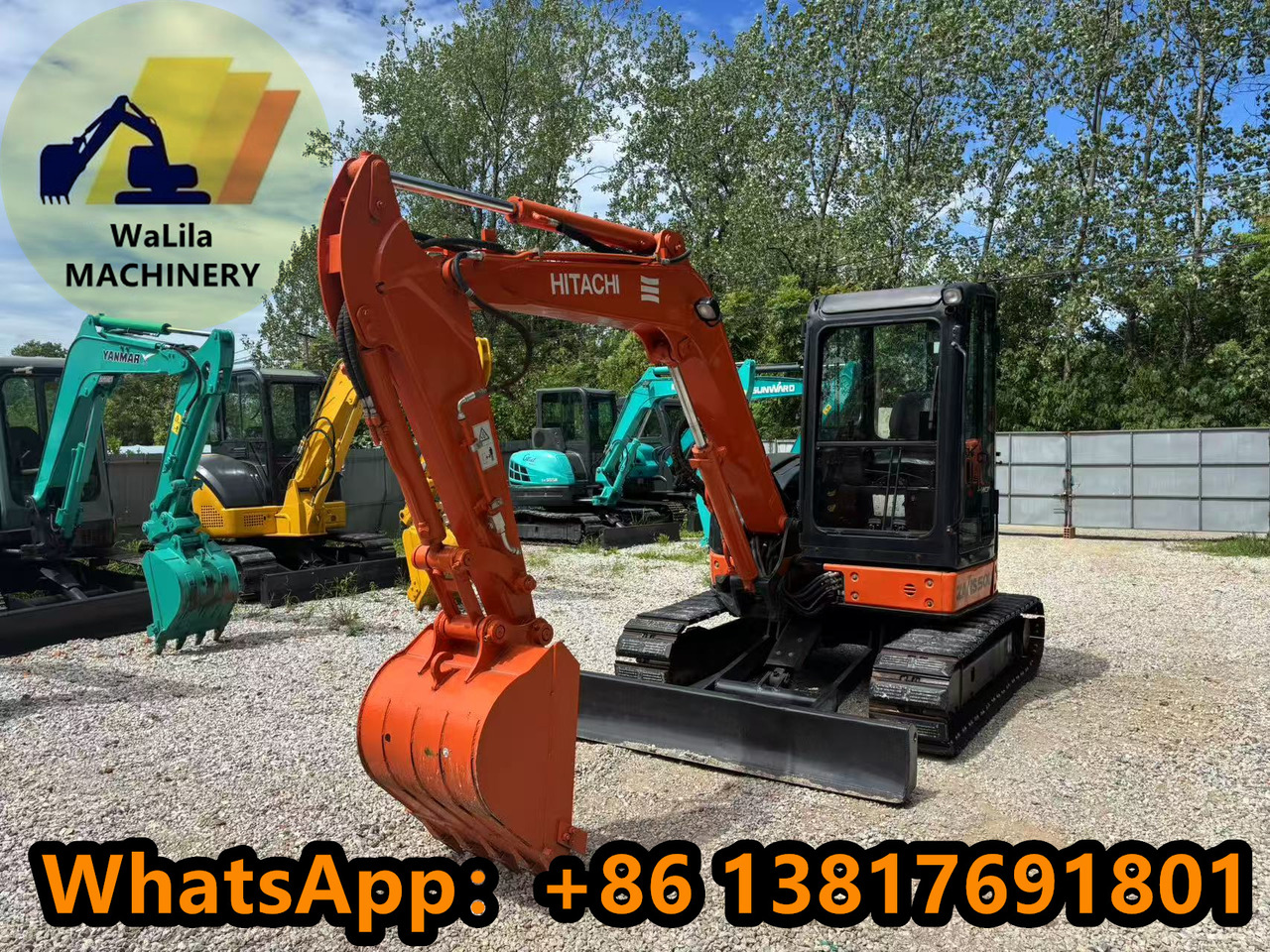 HITACHI Zx50 - Máy xúc mini: hình 2 HITACHI Zx50 - Máy xúc mini: hình 2