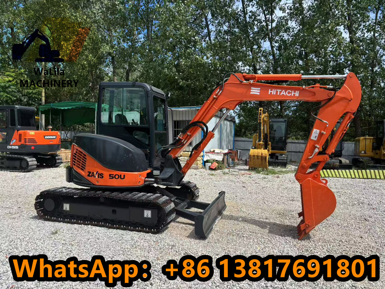HITACHI Zx50 - Máy xúc mini: hình 3 HITACHI Zx50 - Máy xúc mini: hình 3