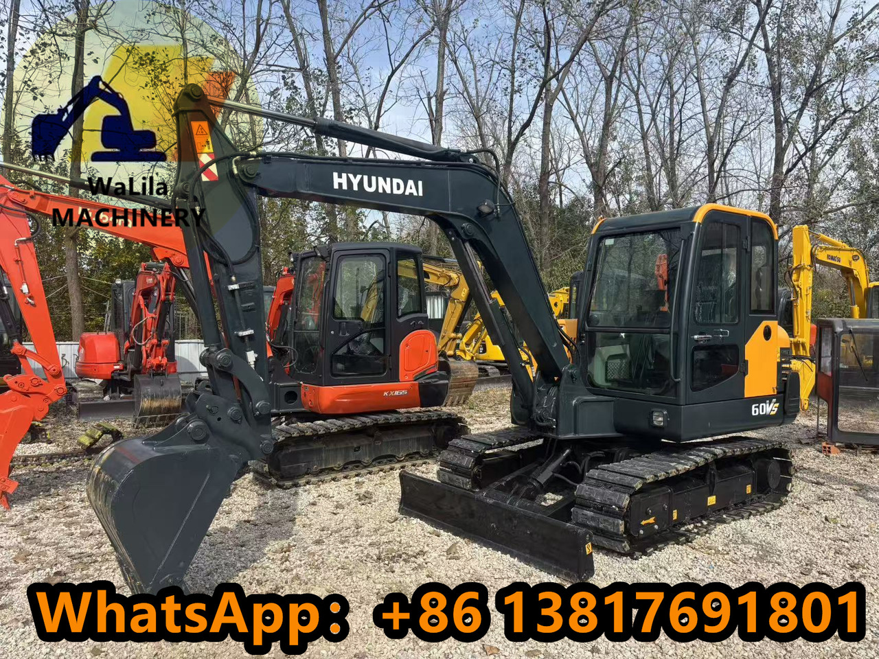 HYUNDAI R60-9VS - Máy xúc mini: hình 4 HYUNDAI R60-9VS - Máy xúc mini: hình 4