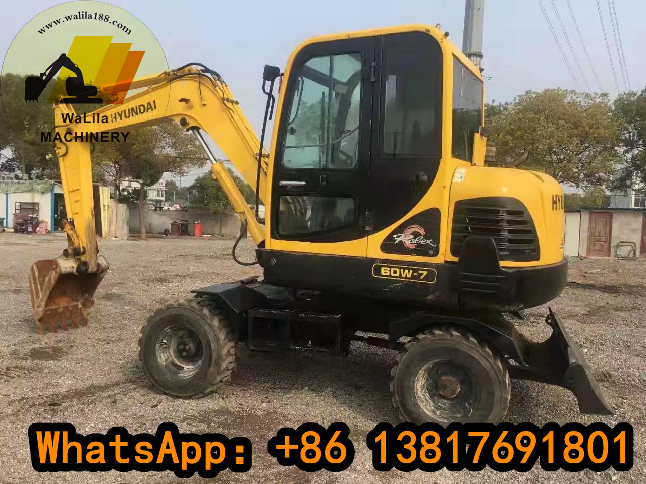HYUNDAI R60W - Máy xúc mini: hình 3 HYUNDAI R60W - Máy xúc mini: hình 3
