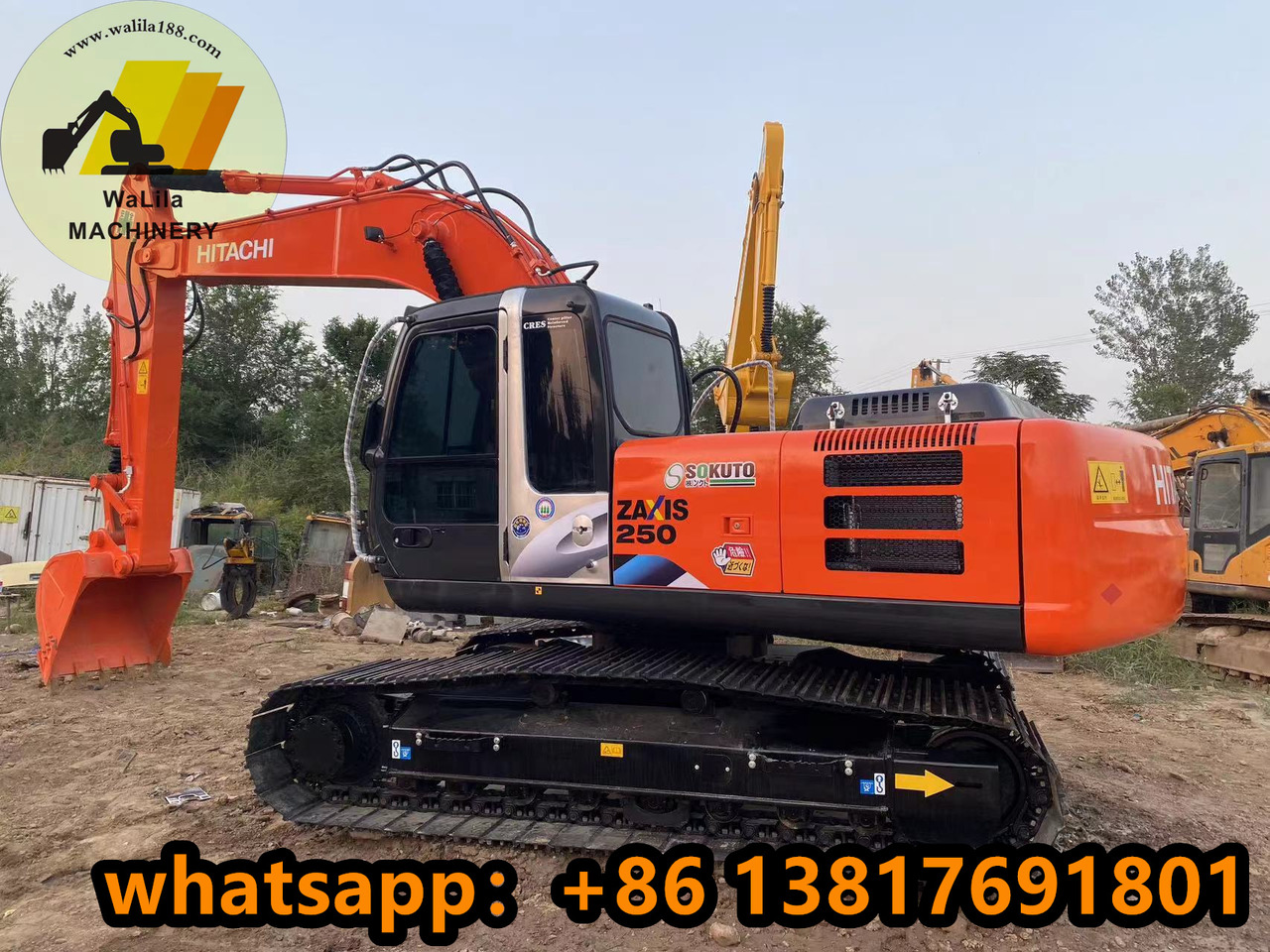 Hitachi Hitachi zx250 - Máy xúc bánh xích: hình 1 Hitachi Hitachi zx250 - Máy xúc bánh xích: hình 1
