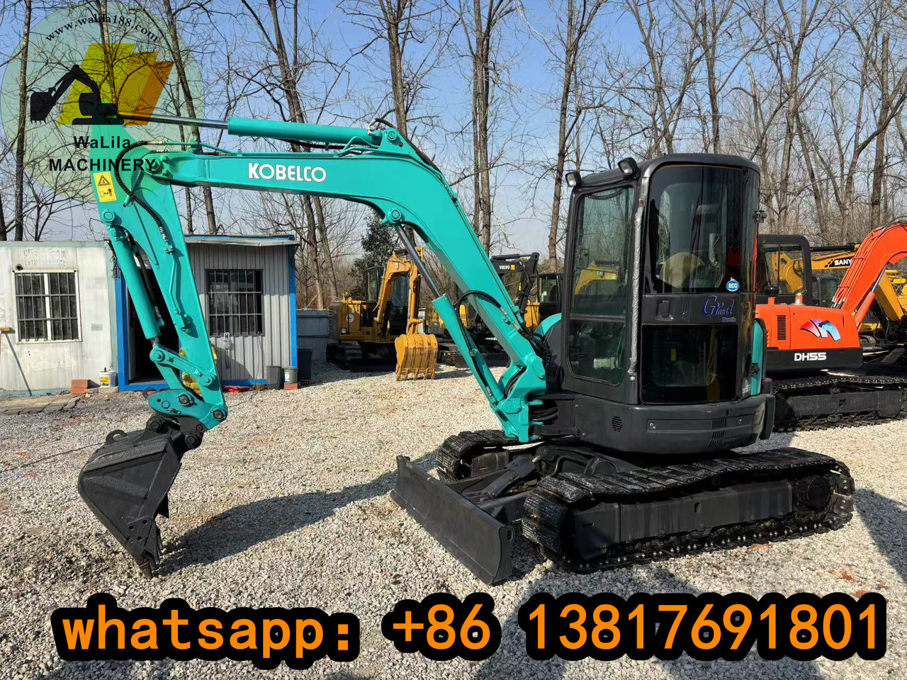 KOBELCO SK55 - Máy xúc mini: hình 5 KOBELCO SK55 - Máy xúc mini: hình 5