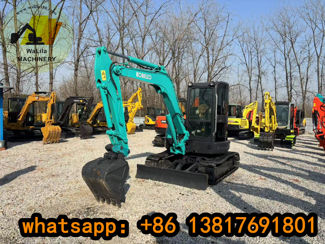 KOBELCO SK55 - Máy xúc mini: hình 2 KOBELCO SK55 - Máy xúc mini: hình 2