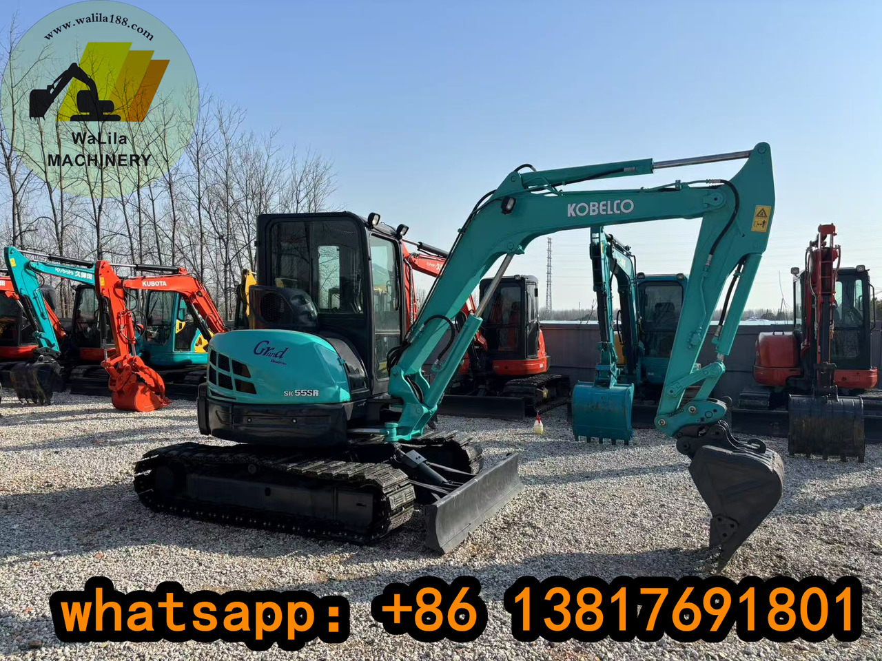 KOBELCO SK55 - Máy xúc mini: hình 3 KOBELCO SK55 - Máy xúc mini: hình 3