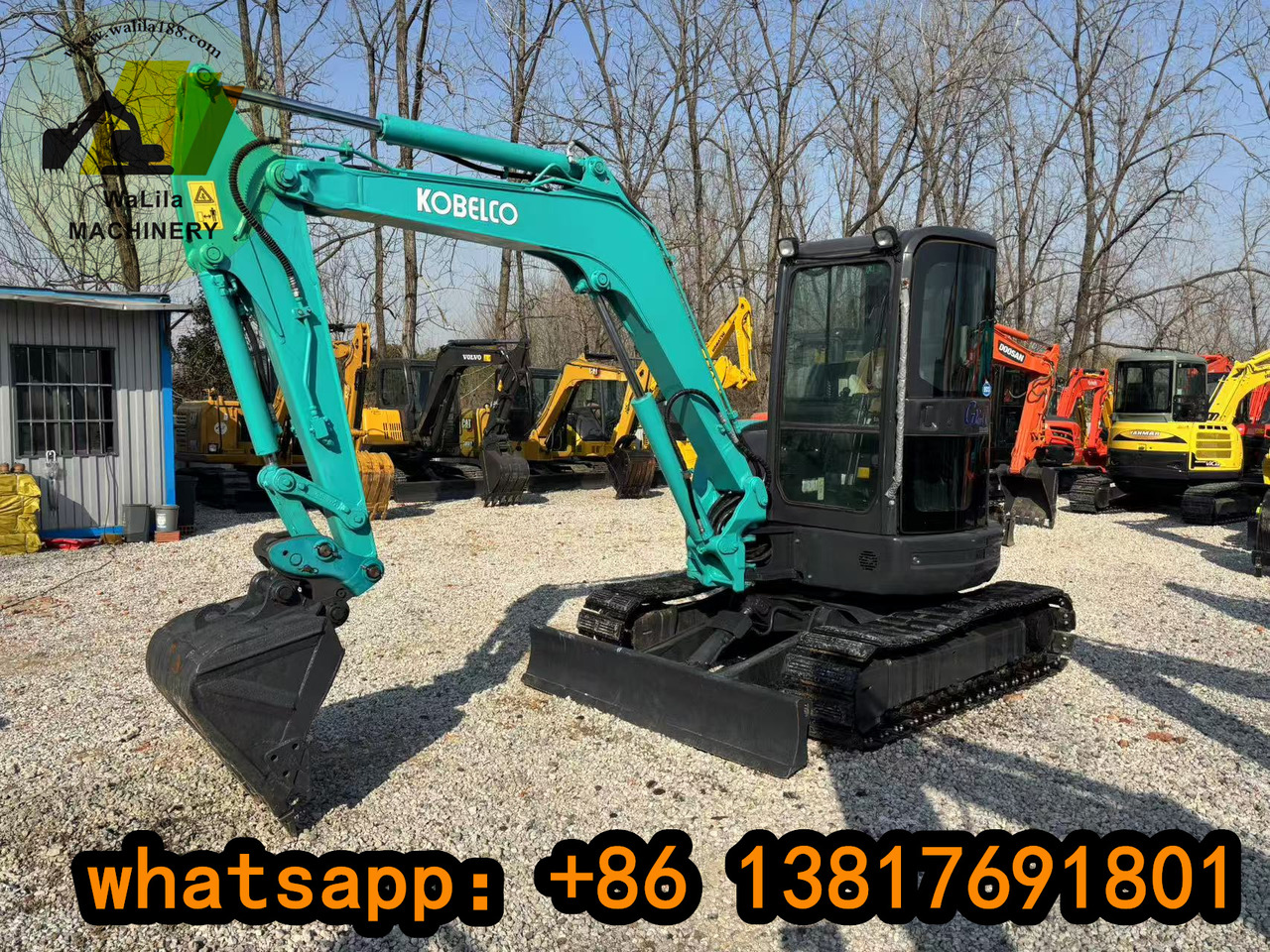 KOBELCO SK55 - Máy xúc mini: hình 4 KOBELCO SK55 - Máy xúc mini: hình 4