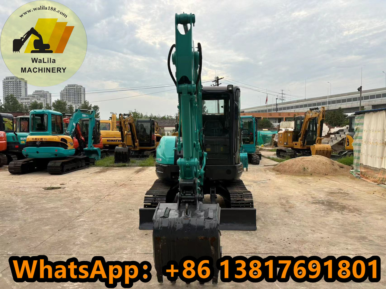 KOBELCO SK55 - Máy xúc mini: hình 2 KOBELCO SK55 - Máy xúc mini: hình 2