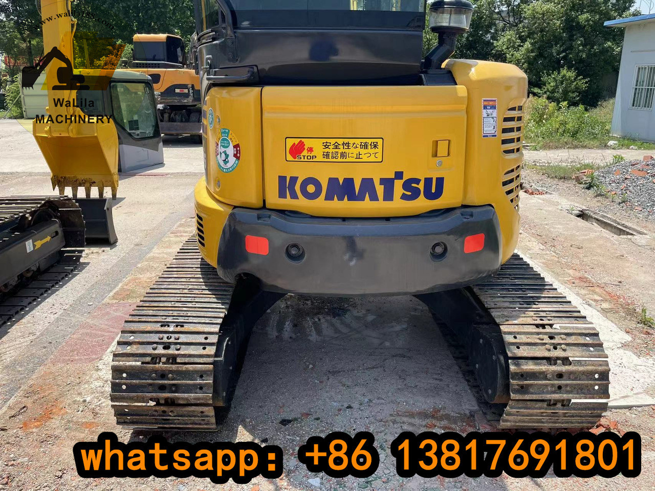 KOMATSU PC 55 MR-3 - Máy xúc mini: hình 5 KOMATSU PC 55 MR-3 - Máy xúc mini: hình 5
