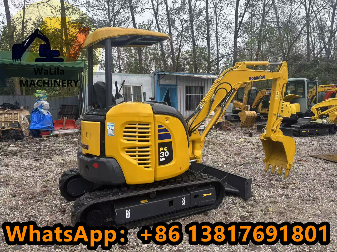 KOMATSU PC30MR - Máy xúc mini: hình 4 KOMATSU PC30MR - Máy xúc mini: hình 4