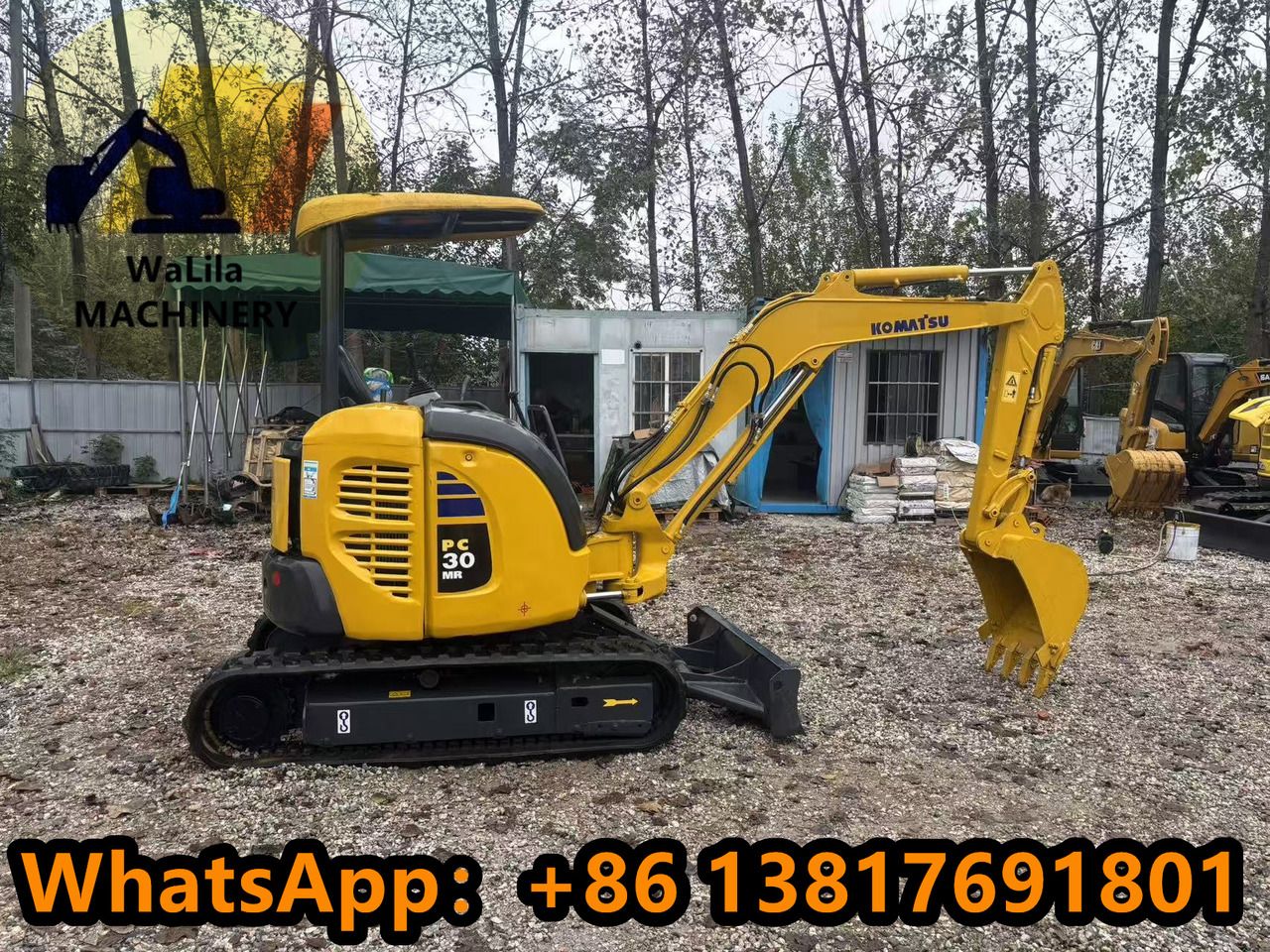 KOMATSU PC30MR - Máy xúc mini: hình 1 KOMATSU PC30MR - Máy xúc mini: hình 1