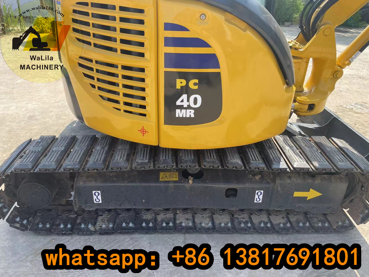 Máy xúc mini KOMATSU PC40MR: hình 8