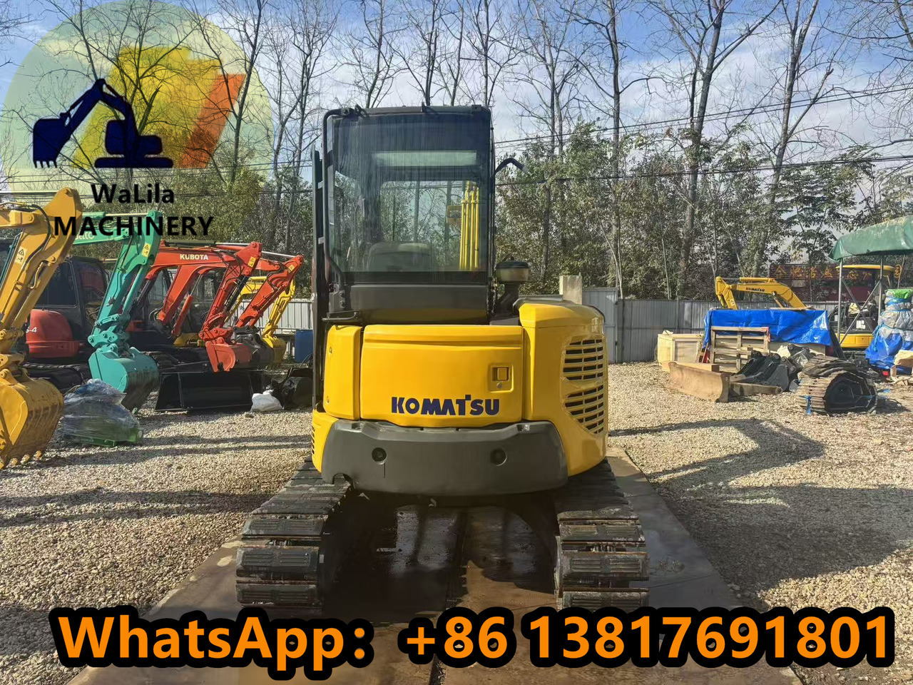 KOMATSU PC55MR-3 - Máy xúc mini: hình 5 KOMATSU PC55MR-3 - Máy xúc mini: hình 5