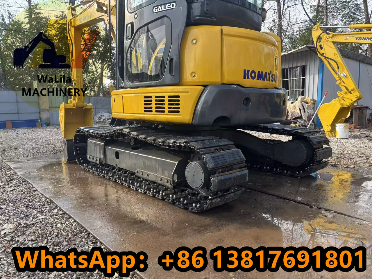 KOMATSU PC55MR-3 - Máy xúc mini: hình 2 KOMATSU PC55MR-3 - Máy xúc mini: hình 2
