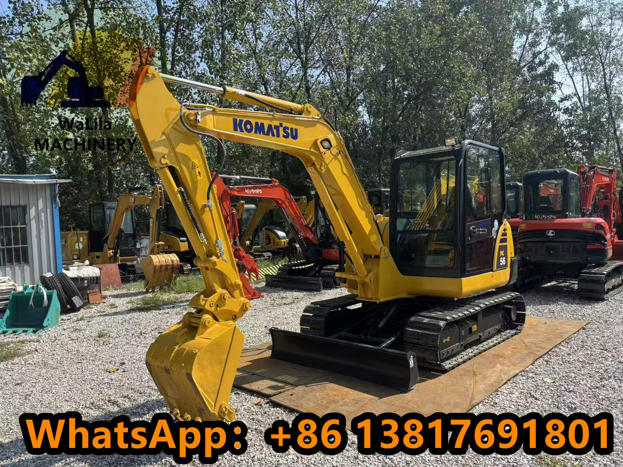 KOMATSU PC56-7 - Máy xúc mini: hình 4 KOMATSU PC56-7 - Máy xúc mini: hình 4
