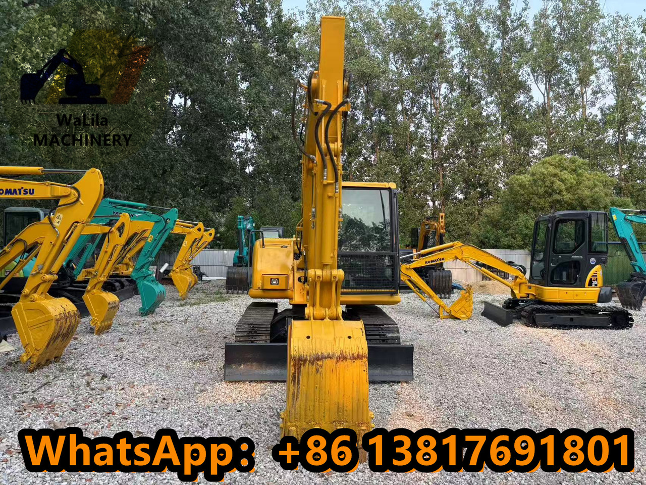 KOMATSU PC70 - Máy xúc mini: hình 4 KOMATSU PC70 - Máy xúc mini: hình 4