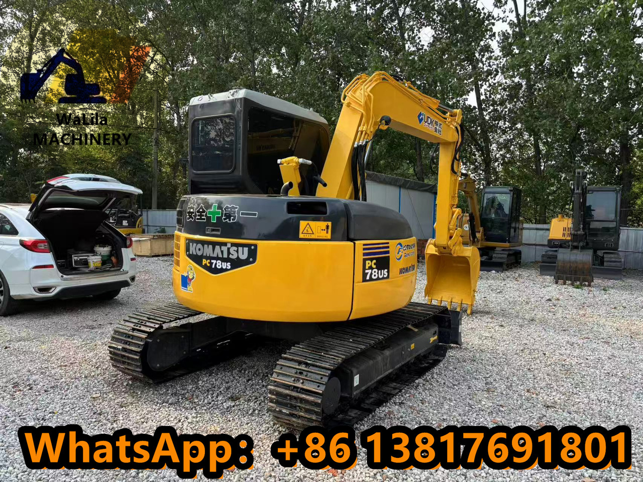 KOMATSU PC78-6US - Máy xúc mini: hình 5 KOMATSU PC78-6US - Máy xúc mini: hình 5