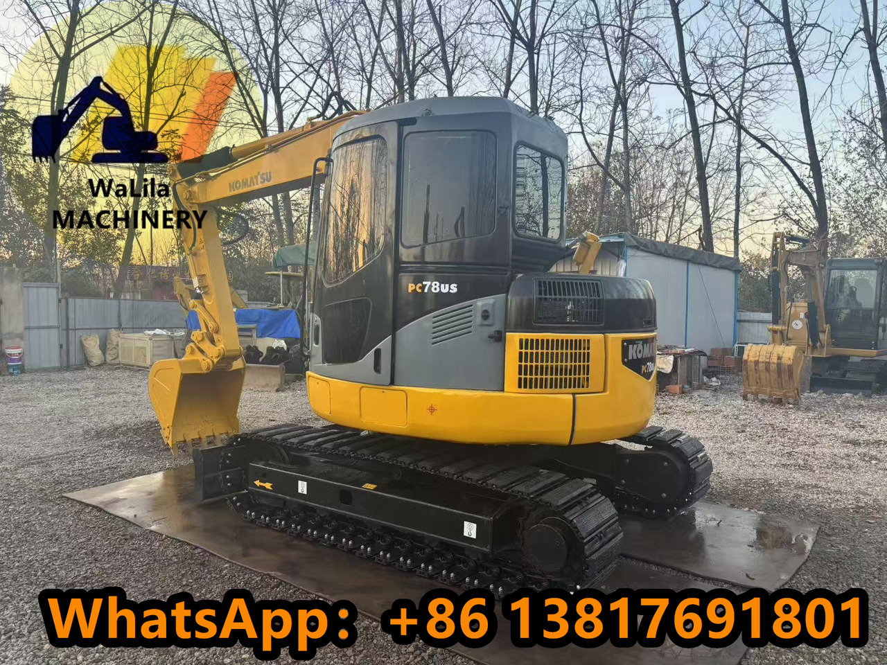 KOMATSU PC78US - Máy xúc mini: hình 3 KOMATSU PC78US - Máy xúc mini: hình 3