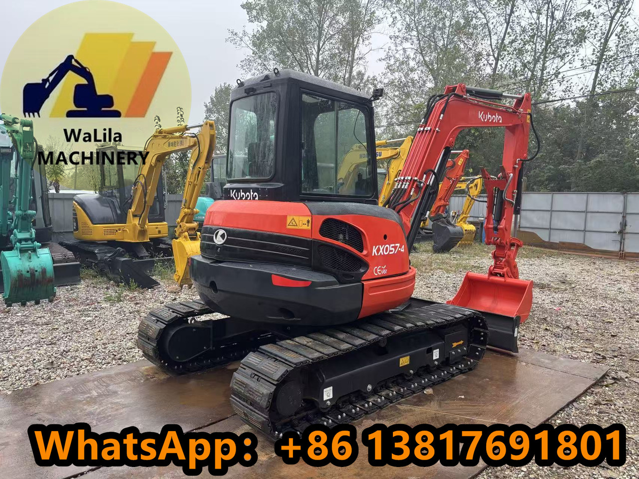 KUBOTA KX057-4 - Máy xúc mini: hình 2 KUBOTA KX057-4 - Máy xúc mini: hình 2