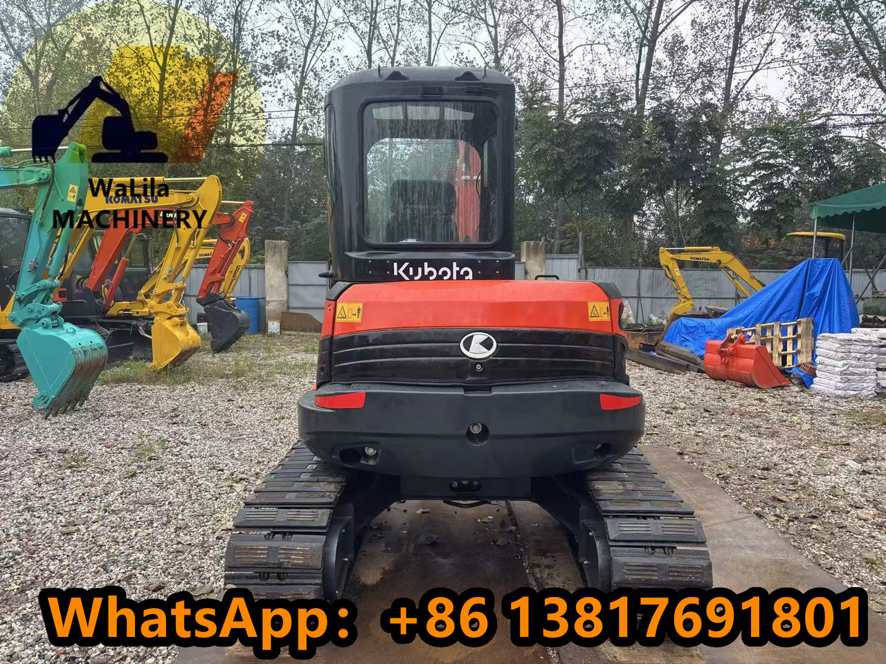 KUBOTA KX057-4 - Máy xúc mini: hình 3 KUBOTA KX057-4 - Máy xúc mini: hình 3