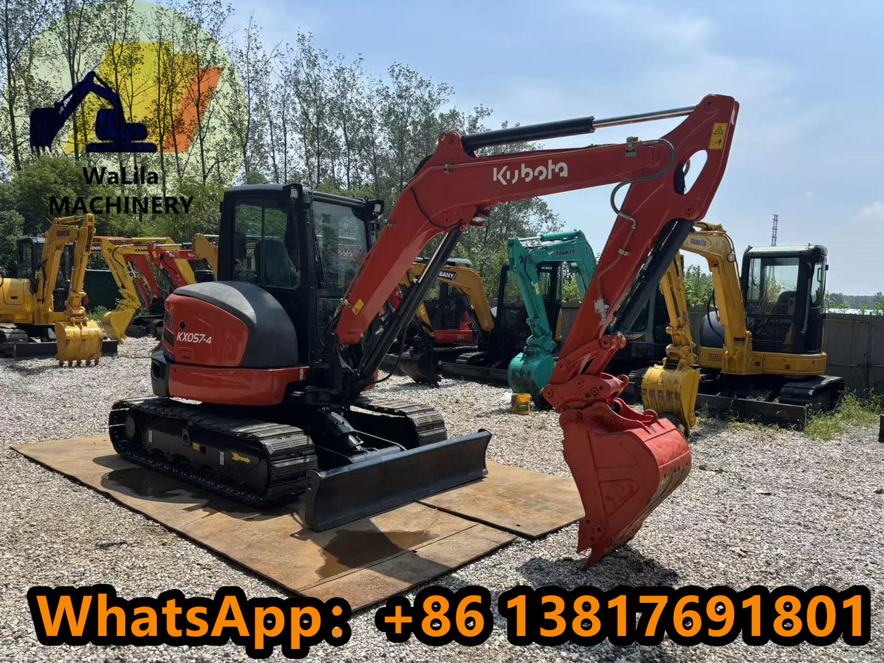 KUBOTA KX057 - Máy xúc mini: hình 5 KUBOTA KX057 - Máy xúc mini: hình 5