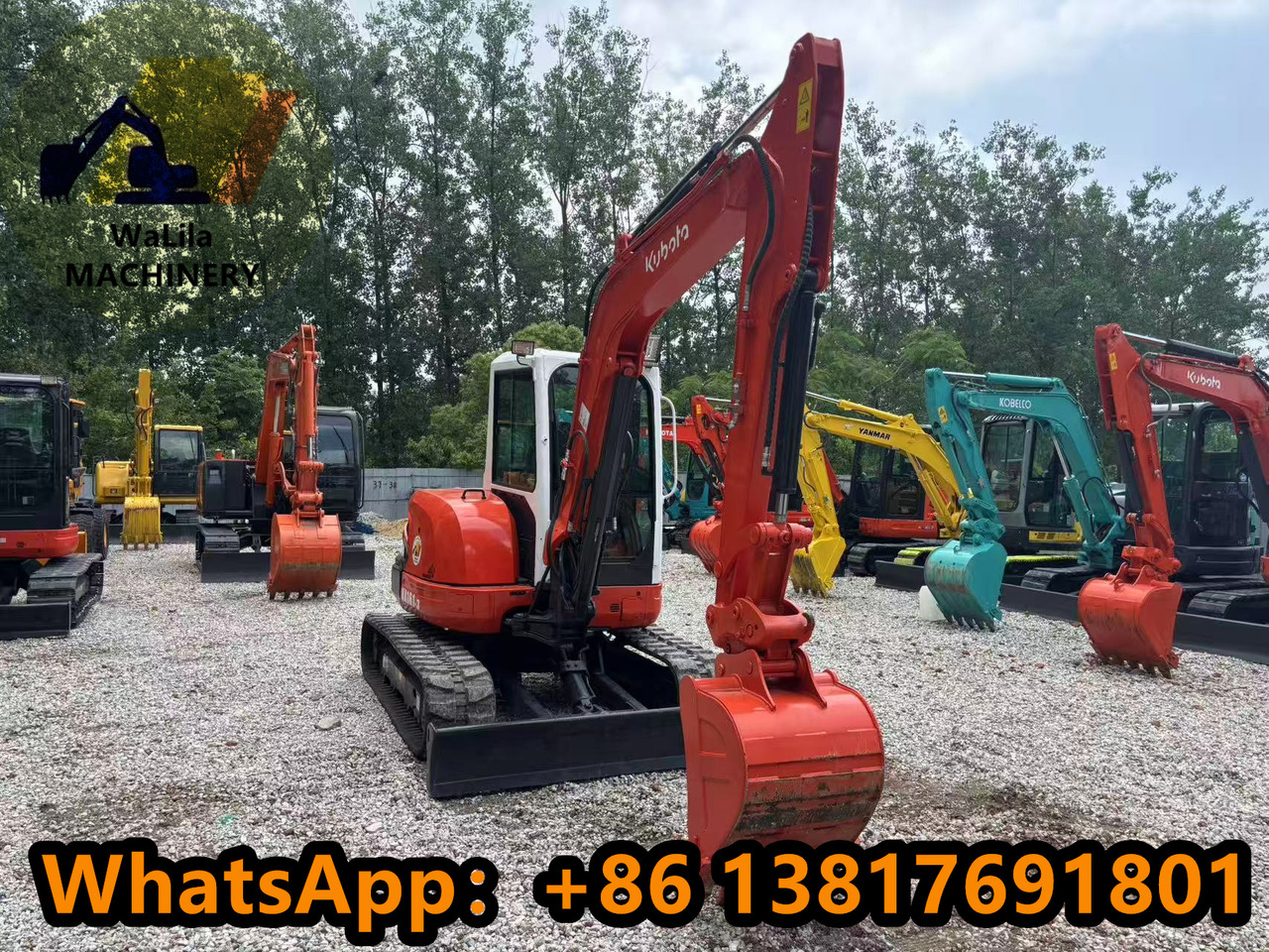 KUBOTA KX161 - Máy xúc mini: hình 5 KUBOTA KX161 - Máy xúc mini: hình 5