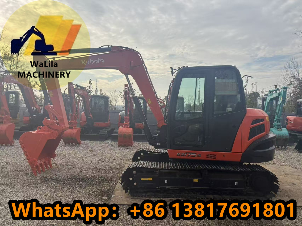 KUBOTA KX175-5 - Máy xúc mini: hình 1 KUBOTA KX175-5 - Máy xúc mini: hình 1