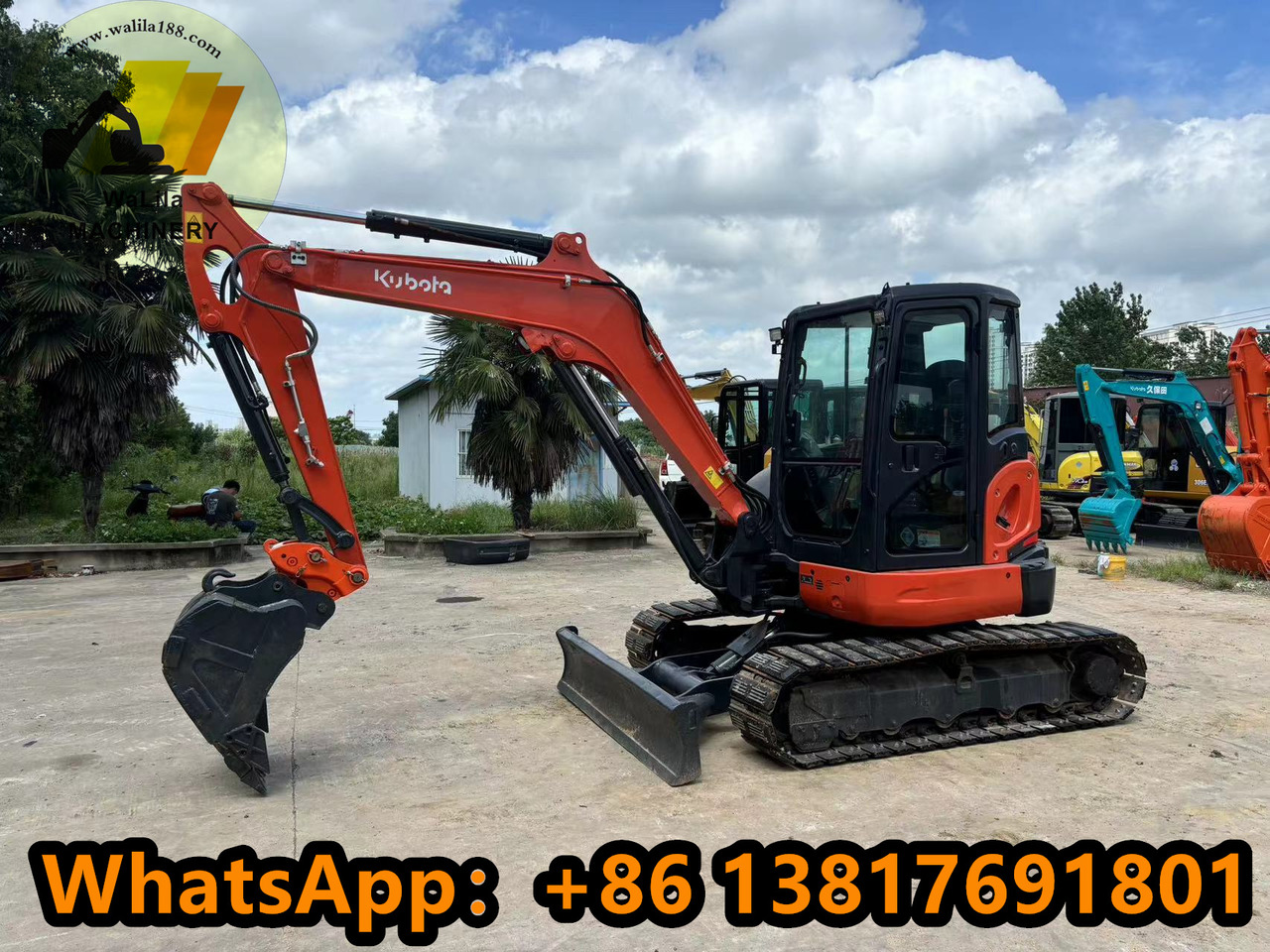 KUBOTA Kx057-4 - Máy xúc mini: hình 5 KUBOTA Kx057-4 - Máy xúc mini: hình 5