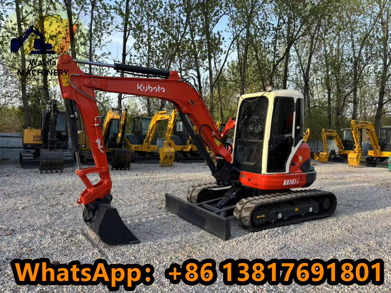 KUBOTA Kx161 - Máy xúc mini: hình 4 KUBOTA Kx161 - Máy xúc mini: hình 4