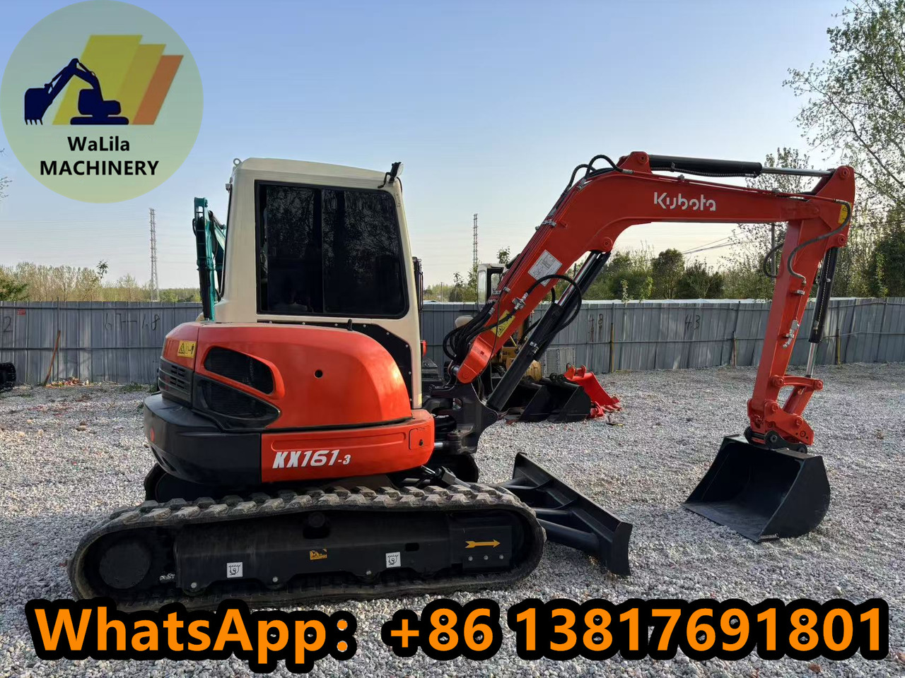 KUBOTA Kx161 - Máy xúc mini: hình 1 KUBOTA Kx161 - Máy xúc mini: hình 1