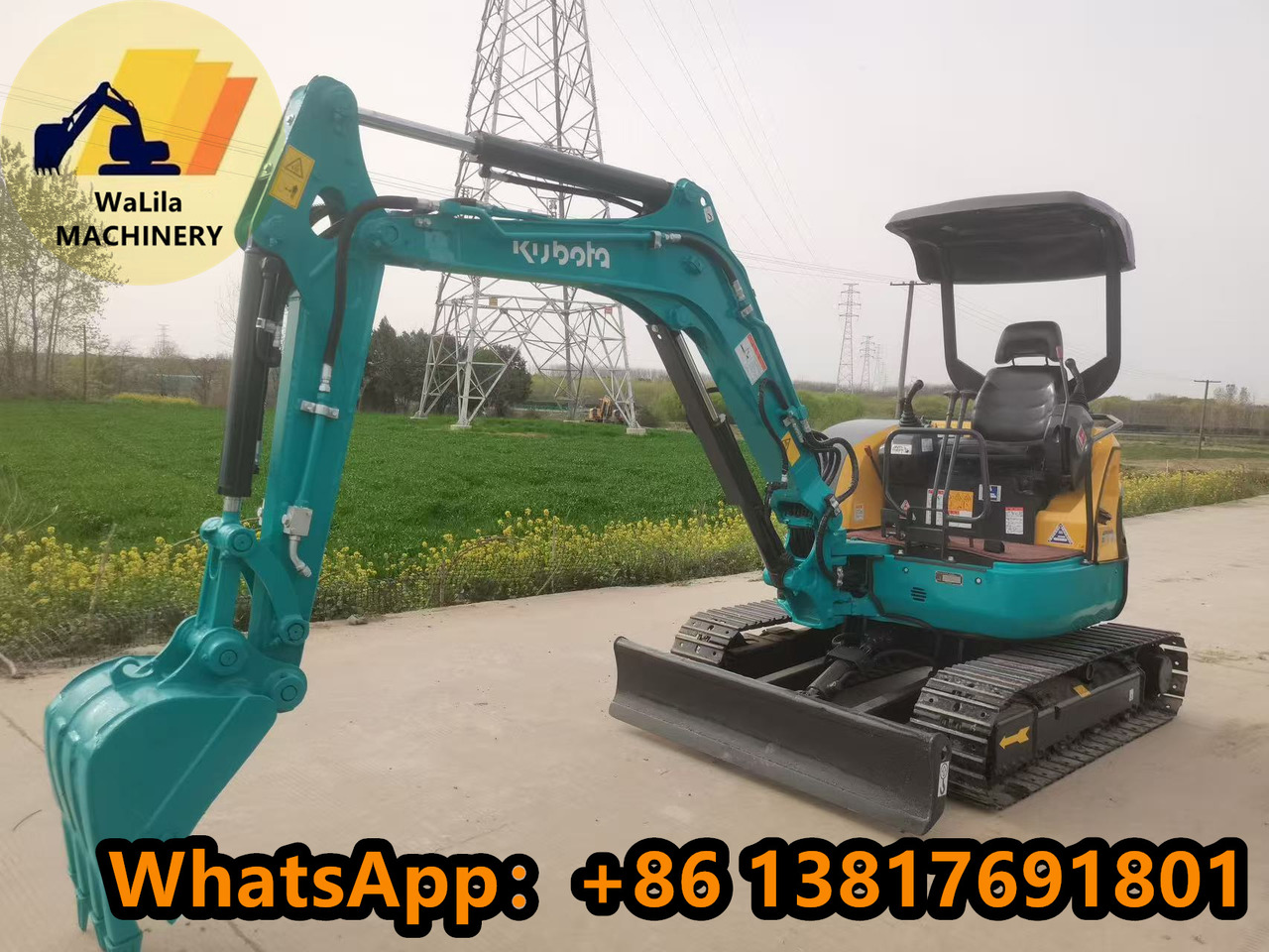KUBOTA U30 - Máy xúc mini: hình 4 KUBOTA U30 - Máy xúc mini: hình 4
