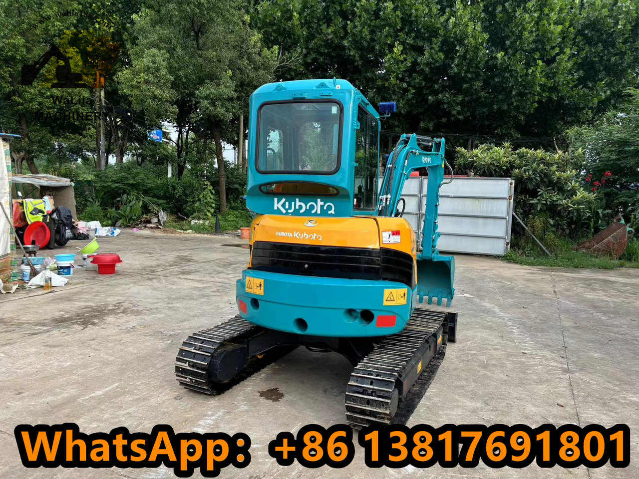 KUBOTA U35 - Máy xúc mini: hình 4 KUBOTA U35 - Máy xúc mini: hình 4