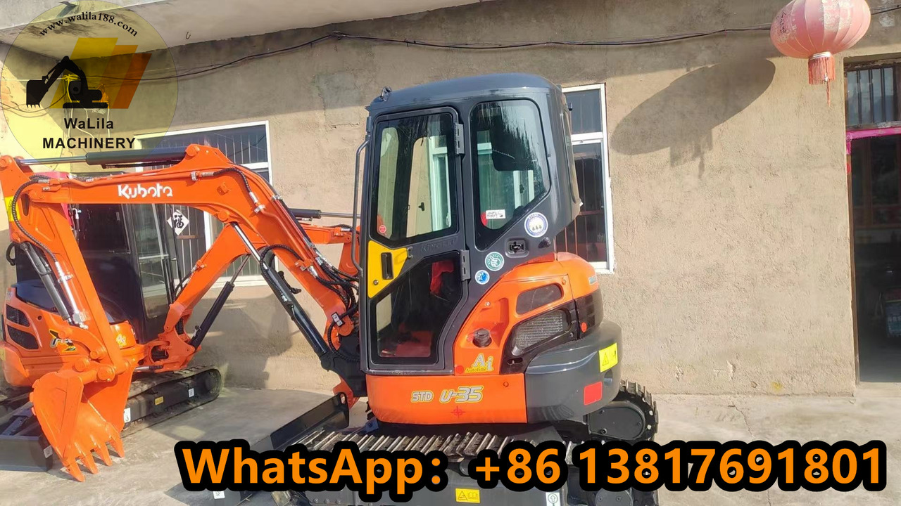 KUBOTA U35 - Máy xúc mini: hình 1 KUBOTA U35 - Máy xúc mini: hình 1