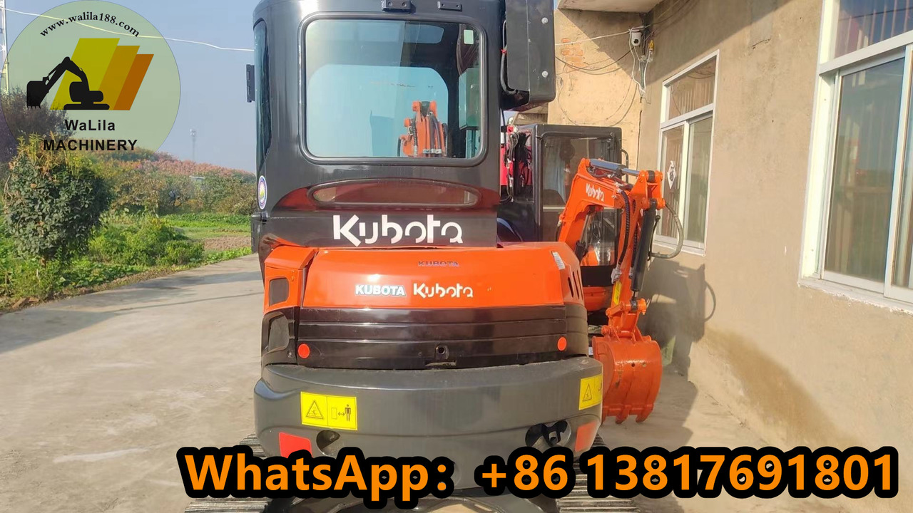 KUBOTA U35 - Máy xúc mini: hình 5 KUBOTA U35 - Máy xúc mini: hình 5