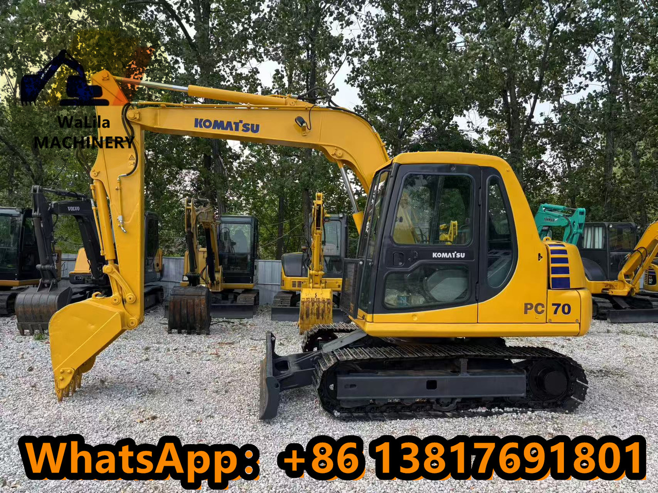 Komatsu 70-6 - Máy xúc mini: hình 1 Komatsu 70-6 - Máy xúc mini: hình 1